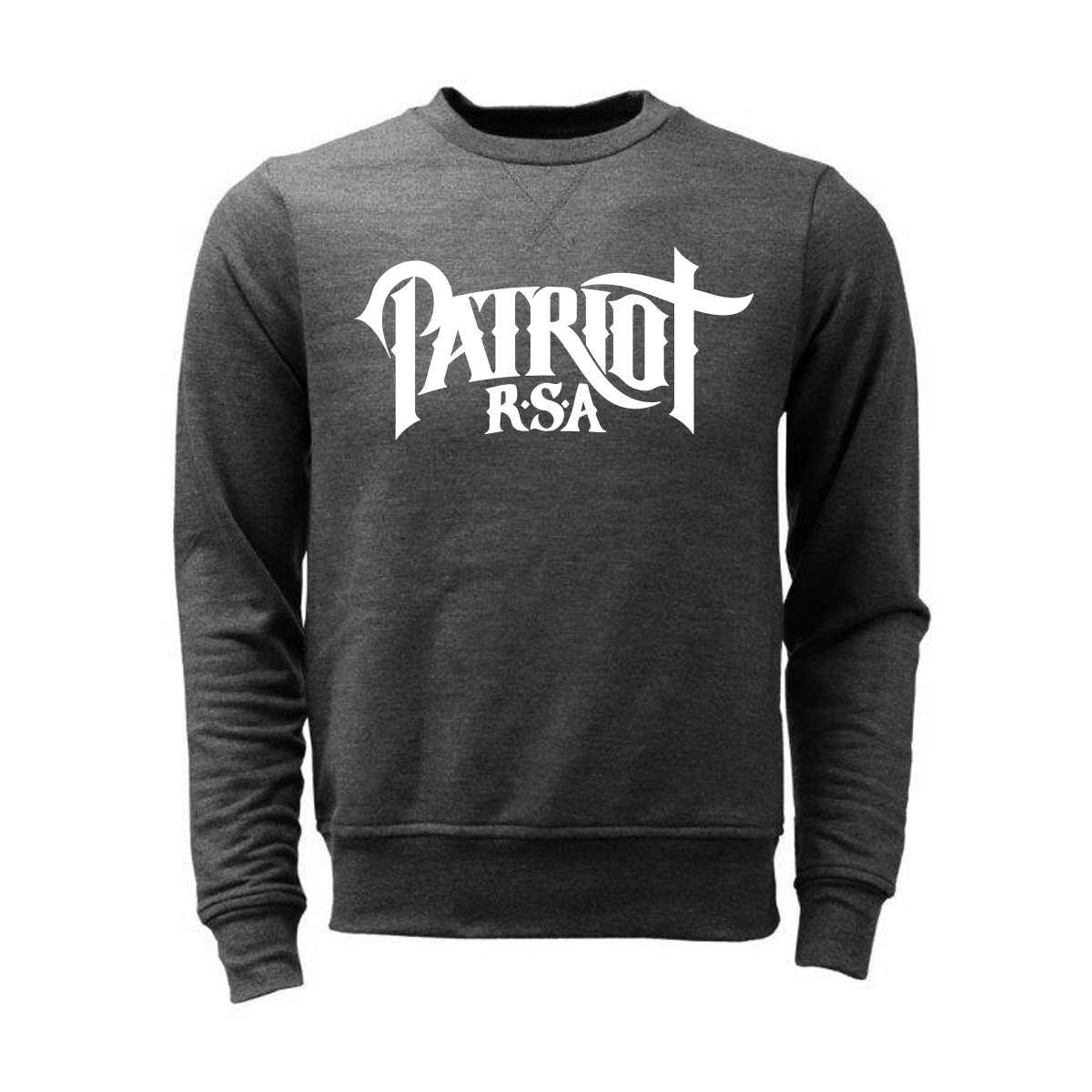 Crew Neck Sweater - Big Chest print - Patriot Apparel