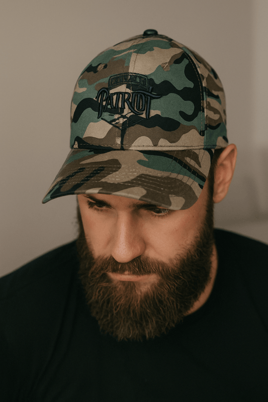Camo Hunting badge Cap - Patriot Apparel